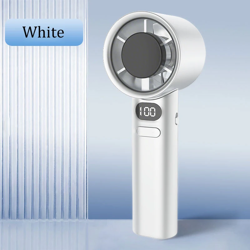 Xiaomi New Mini Handheld Fan 120 Speed Portable Desktop Fans Instant Cooling with Ice Mode Rechargeable - Image 10