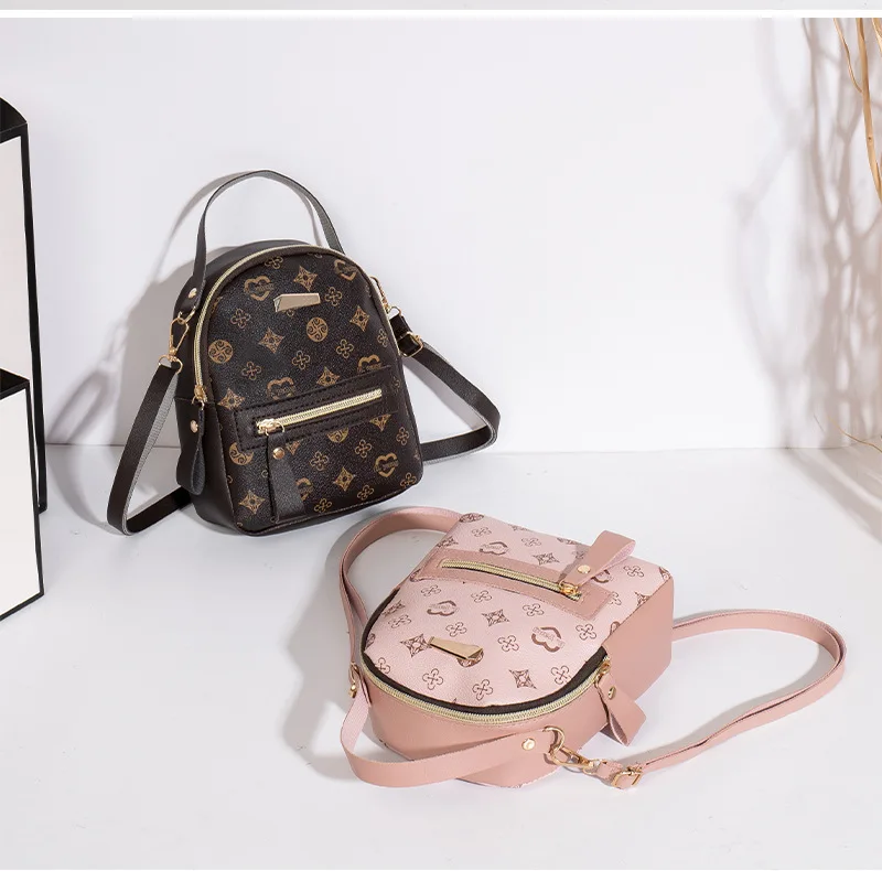 Flower backpack 2022 ladies bag fashion backpack women's - Image 22