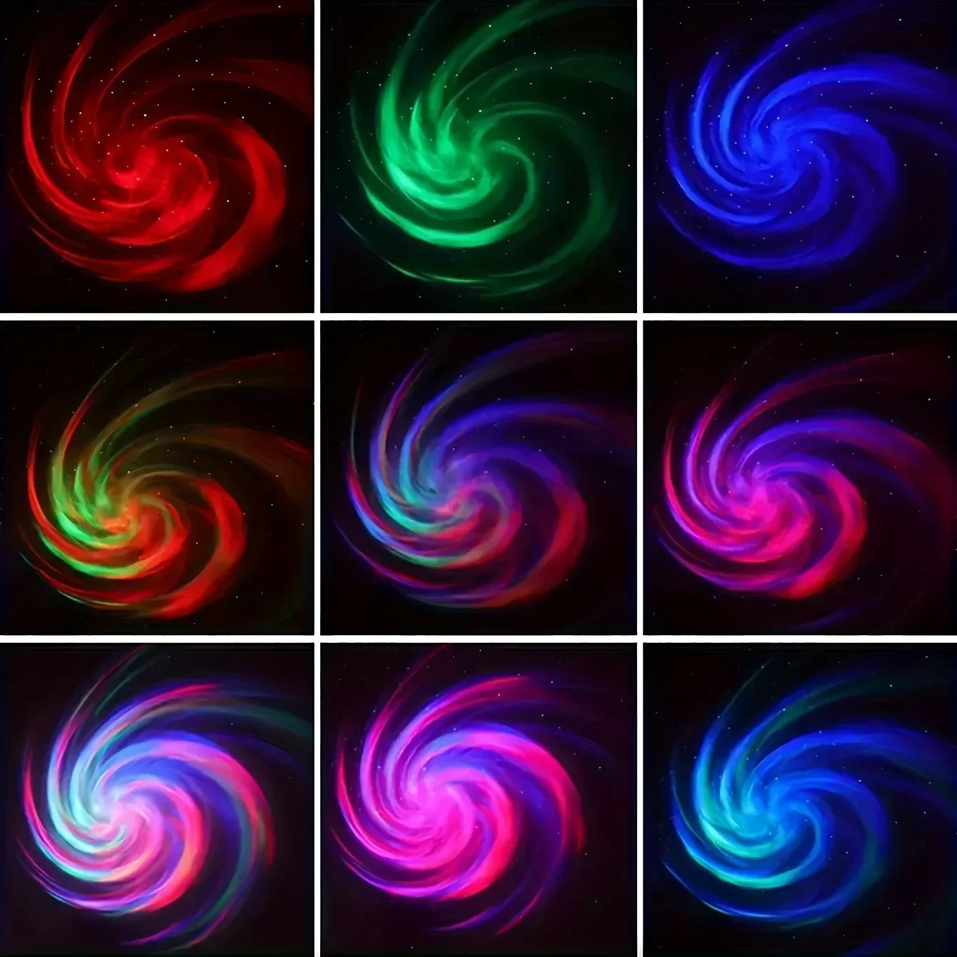 LED Galaxy Projector Light Multi-color Remote Control for Bedroom Decoration - Image 36