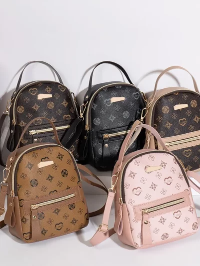 Flower backpack 2022 ladies bag fashion backpack women's