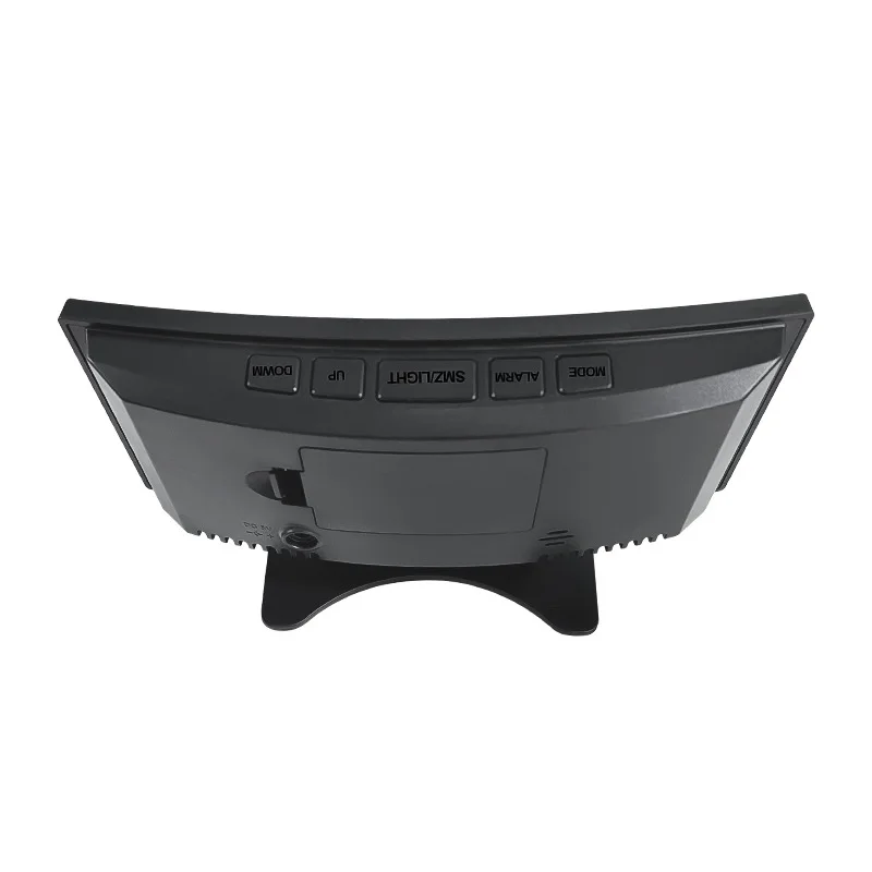 Electronic Alarm Clock Noiseless Design Digital LED Large Display Mirror Electronic Clock Digital Alarm Clock LED - Image 15