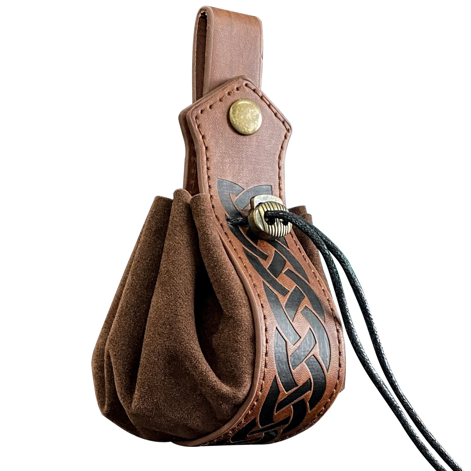 Viking-style Medieval Pouch That Can Be Hung On a Belt - Image 7