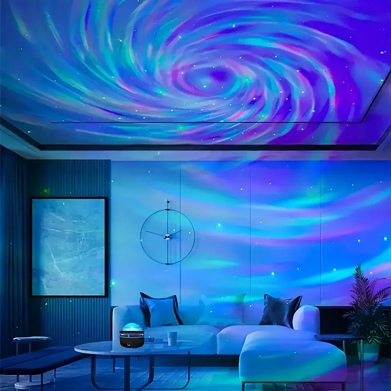 LED Galaxy Projector Light Multi-color Remote Control for Bedroom Decoration - Image 32