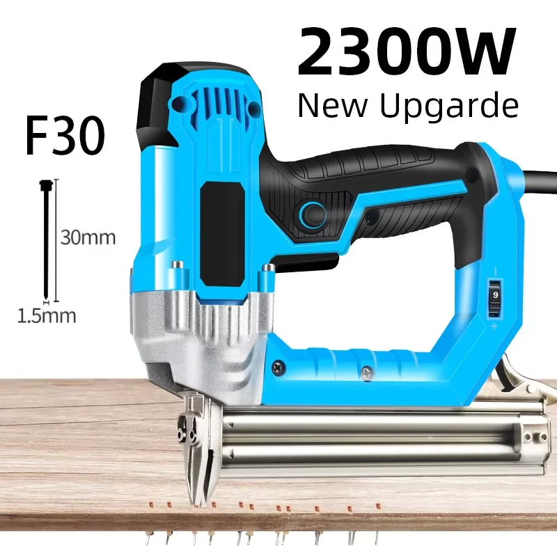 Electric Nail Gun Machine 2300W 220V Woodworking Furniture Electrical Straight Staple Nail F30/F25/F20/F15 Stapler Shooter - Image 4
