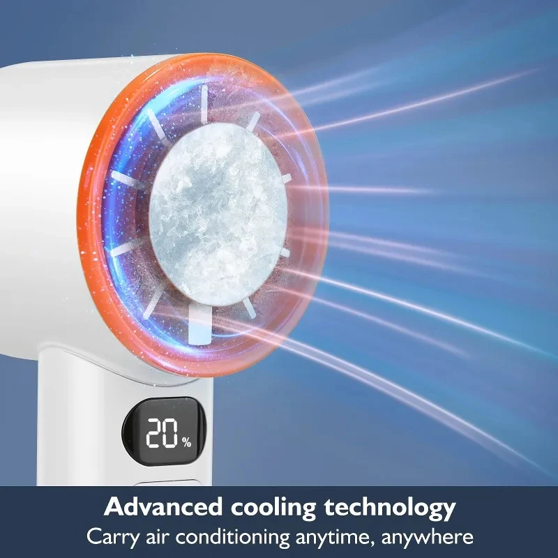 Xiaomi New Mini Handheld Fan 120 Speed Portable Desktop Fans Instant Cooling with Ice Mode Rechargeable - Image 5