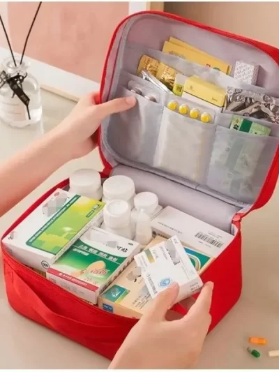 Large Capacity Medicine Bag Travel Portable Medical Bag Home Medicine Storage Bag