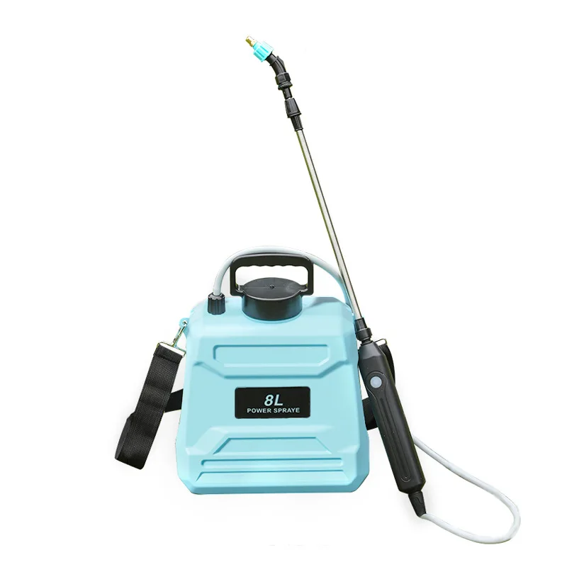 New 8-liter agricultural spray, high pressure sprayer backpack type, electric irrigation disinfection pesticide spray - Image 7
