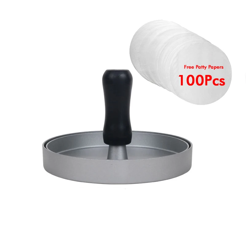 Circular Burger Mold Burger Press Non-stick Meat Pie Machine - Image 11