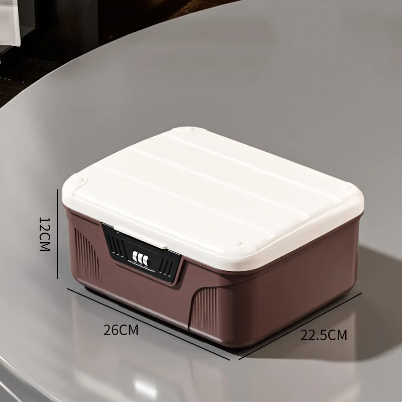 Digital Password Lock Safe Box Passport Medicine Portable Organizer Case Household Cash Jewelry Privacy Security Storage Box - Image 10