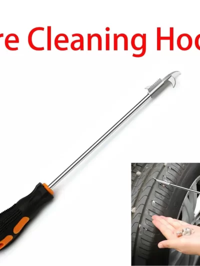 Tire Cleaning Hook Car Tire Clear Stone Hook To Remove Gravel Cleaning Tool Tire Stone Cleaner