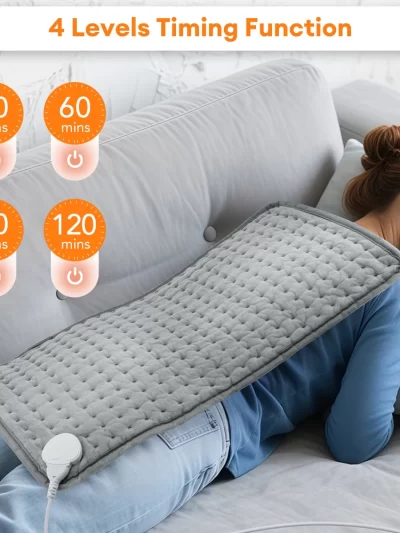 9 Level 4 Mode Timer 30X60cm Electric Heating Pad Blanket Hot Heated Pad for Abdomen Shoulder Knee Legs