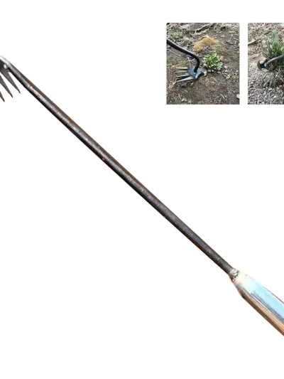 Hand Weeder Tool with Long Handle Manual Weed Digger