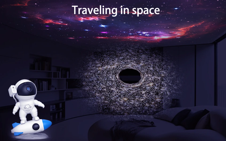 Night Light Galaxy Projector Starry Sky Projector Planetarium Lamp 6 Pack (Projector Not Included) - Image 20