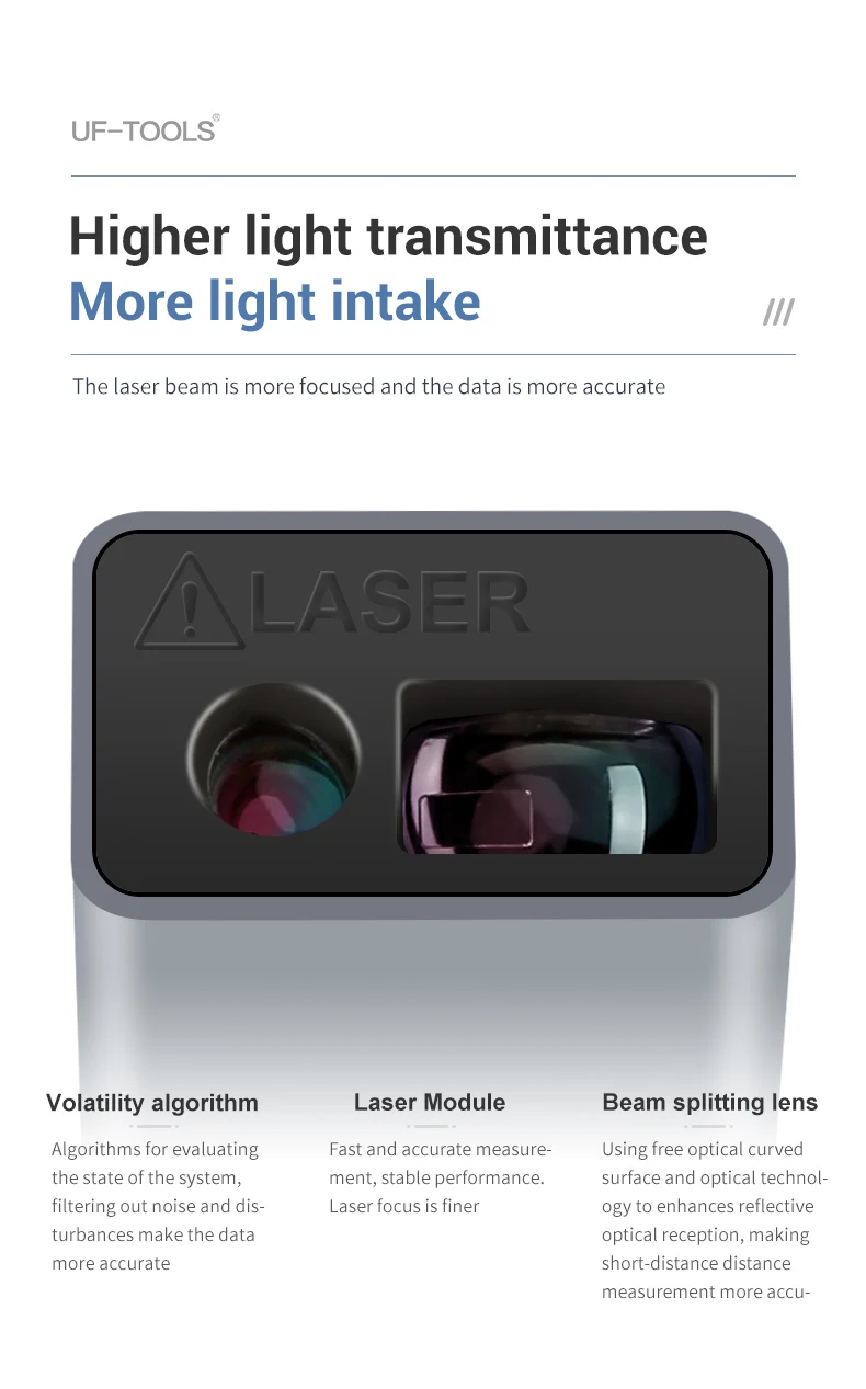 Mini Laser Rangefinder 30M High Precision Measurement Laser Distance 24g USB Rechargeable Handheld Distance Meter Smart Portable - Image 10