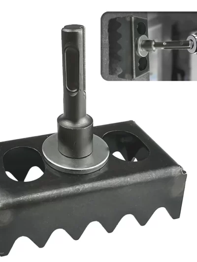 Portable Square Hole Cutter for Electrical Box 86-type Square Socket Puncher for Water & Electricity Installation Hand Tools