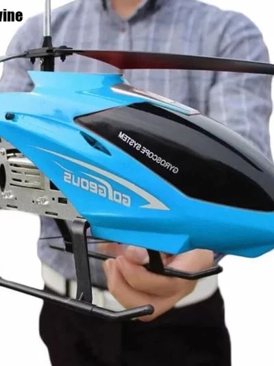 Large Remote Control Helicopter 80cm Extra 2.4G 3.5CH Rc Drone Durable Charging Toy Drone Model UAV