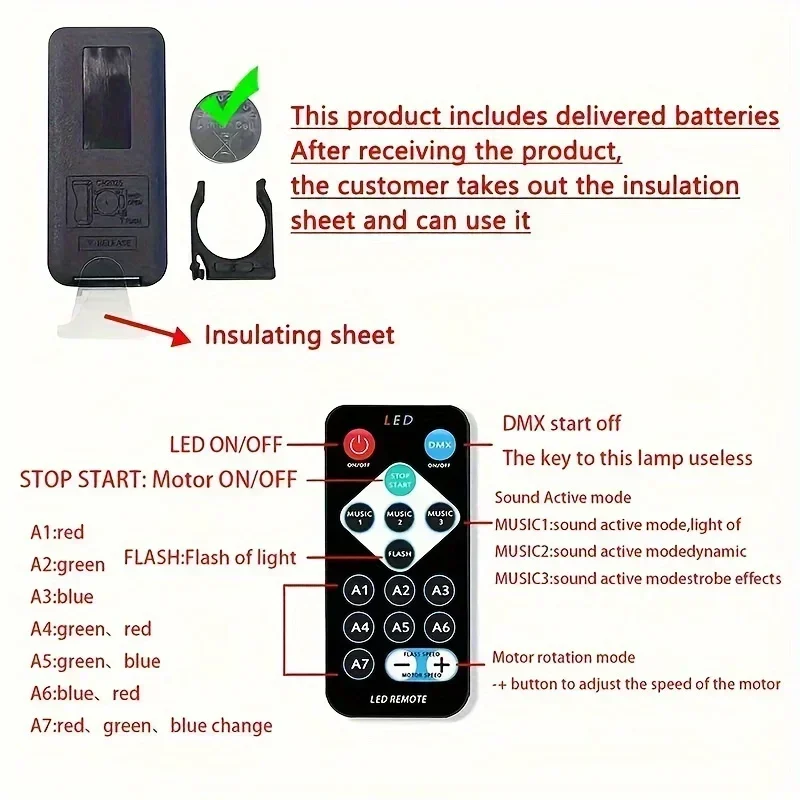 LED Galaxy Projector Light Multi-color Remote Control for Bedroom Decoration - Image 31