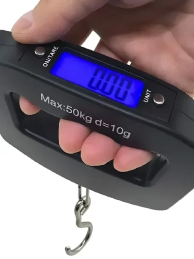 50kg/10g Digital Luggage Scale Electronic Portable Suitcase Travel Weighs With Backlight Electronic Travel Hanging Scales