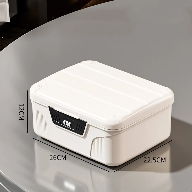 Digital Password Lock Safe Box Passport Medicine Portable Organizer Case Household Cash Jewelry Privacy Security Storage Box - Image 7