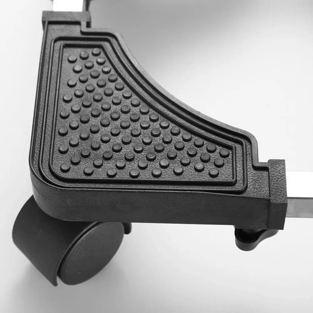 Adjustable Universal Wheel Mobile Rack Retractable 4 Locking Wheels Washing Machine Holder - Image 16