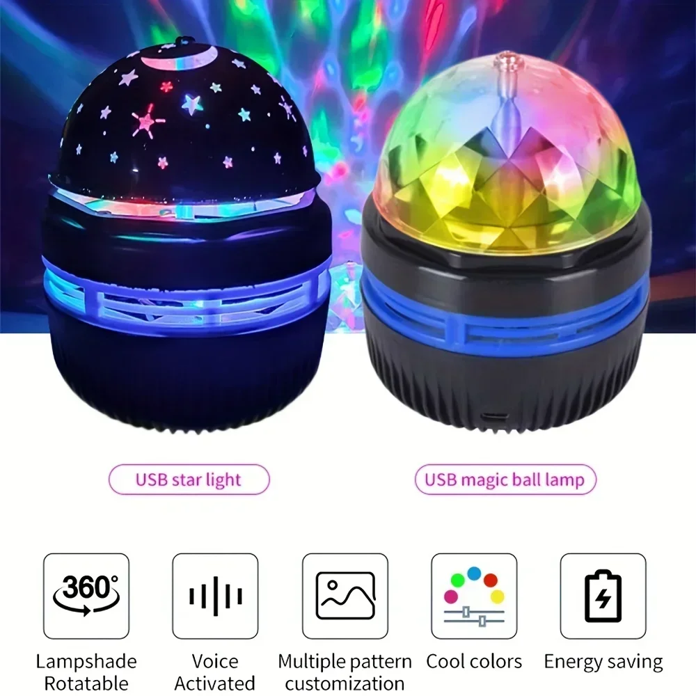 LED Galaxy Projector Light Multi-color Remote Control for Bedroom Decoration - Image 4