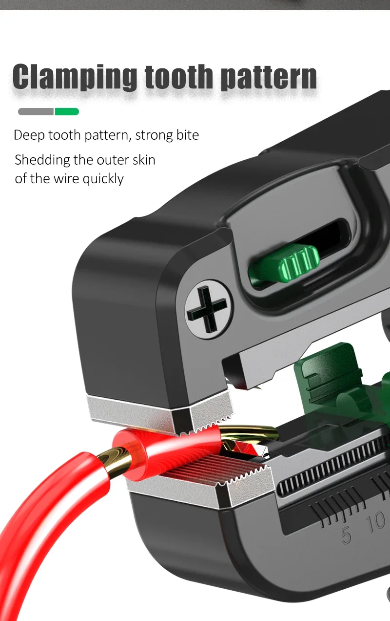 LAOA Multifunctional Fast Fully Automatic Wire Stripping Pliers 0.05-10 mm² Cable Cutting Nippers - Image 18