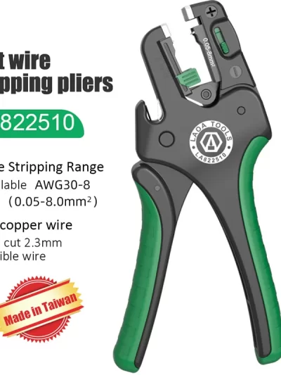 LAOA Multifunctional Fast Fully Automatic Wire Stripping Pliers 0.05-10 mm² Cable Cutting Nippers