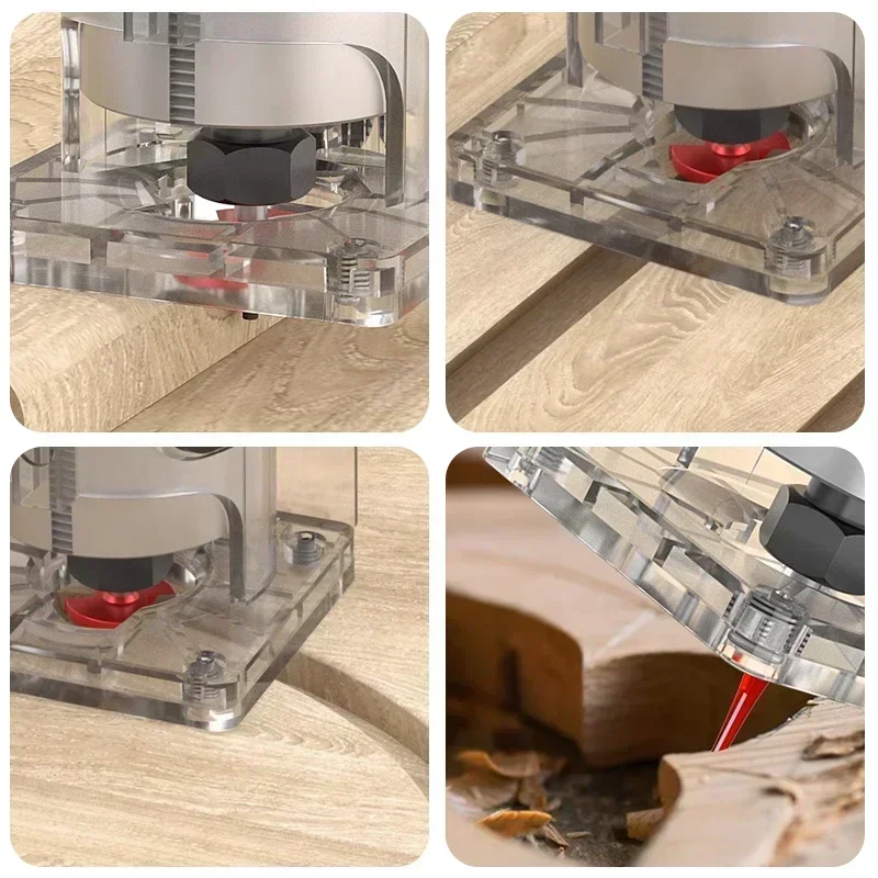 Dewalt Brushless Electric 33000RPM Trimmer Cordless Woodworking Trimming Machine Wood Router Milling Engraving Slotting Machine - Image 12