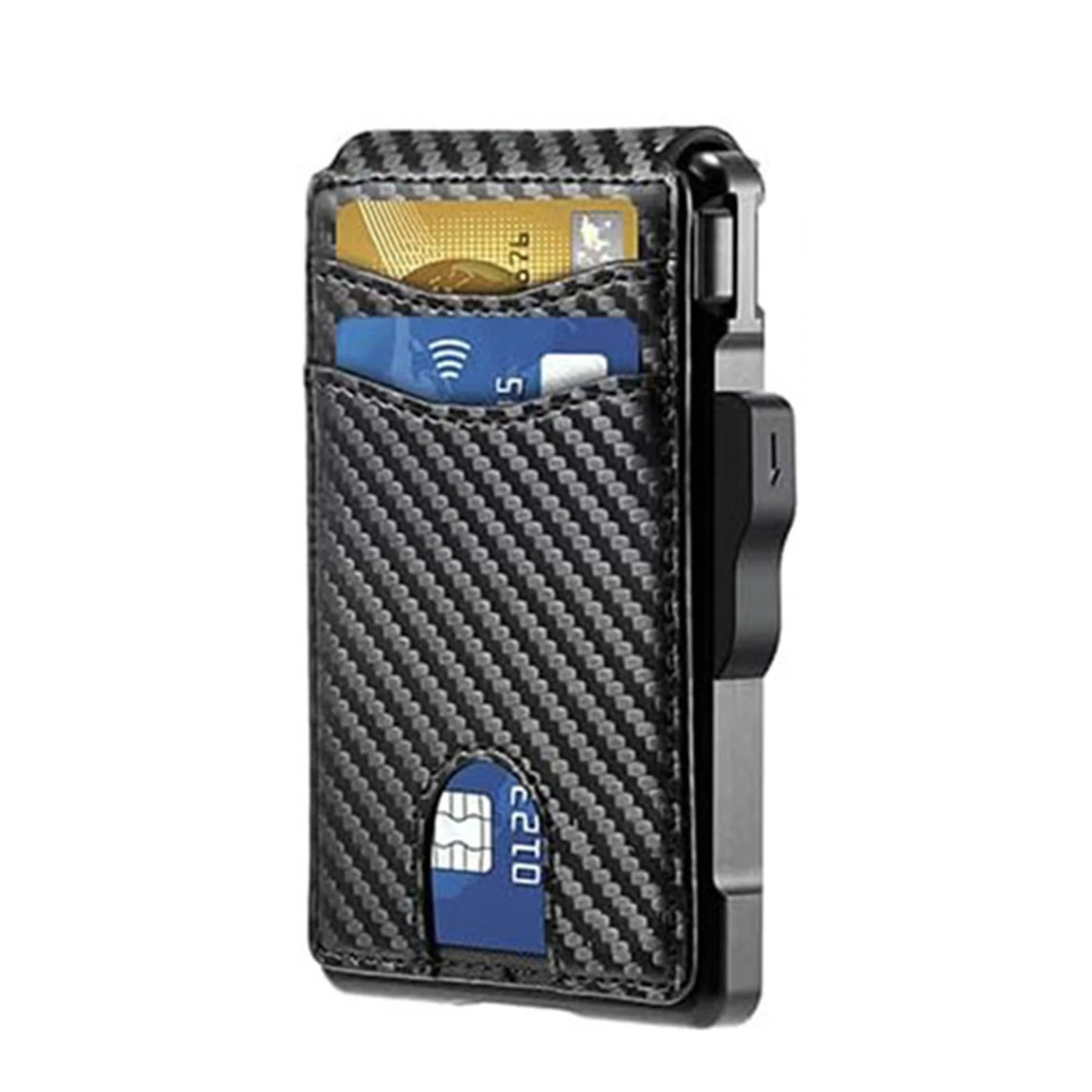 Anti RFID Credit Card Holder Wallets for Men Slim Thin Men Wallet Luxury Bank id Cardholder - Image 7