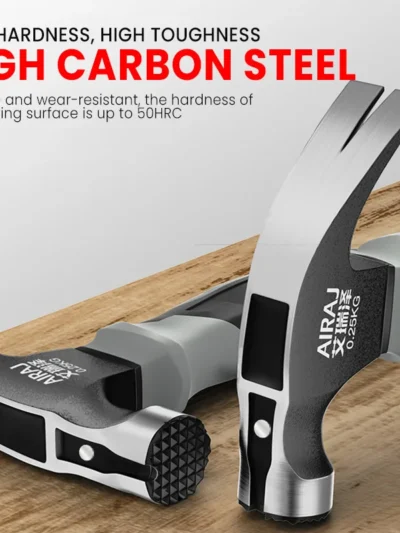 AIRAJ Multifunctional Mini Claw Hammer, Anti Slip And Shockproof Hammer