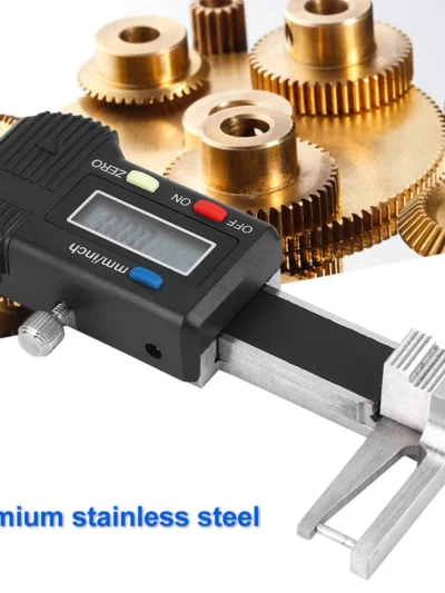 Digital Thickness Caliper Gauge  Electronic Digital Display Triple Use Ruler Thickness Measuring Caliper Gauge 0~25mm