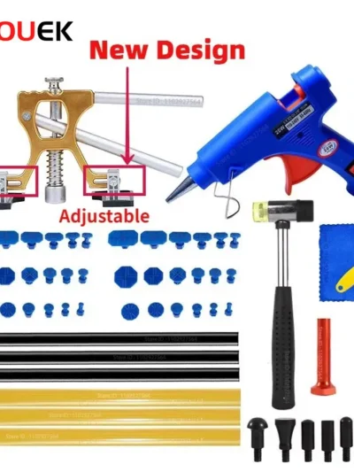 ZFOUEK New Car Dent Repair Tools Glue Gun Dent Repair Kit Auto Paintless Body Dent Removal