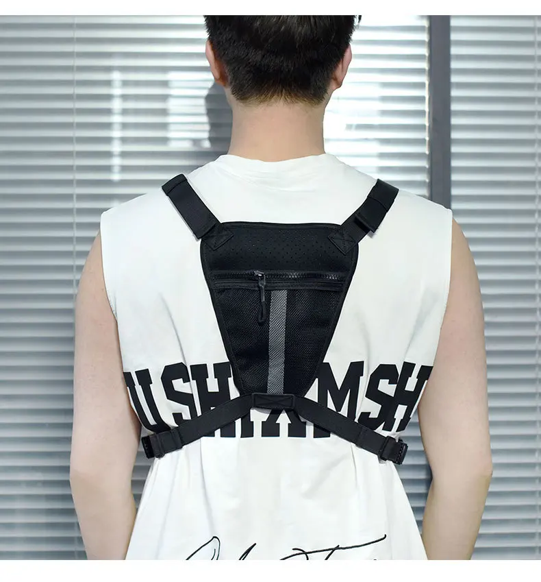 Camping Front Chest Vest Backpack Running Bag Cycling Jogging Hunting Vest - Image 3