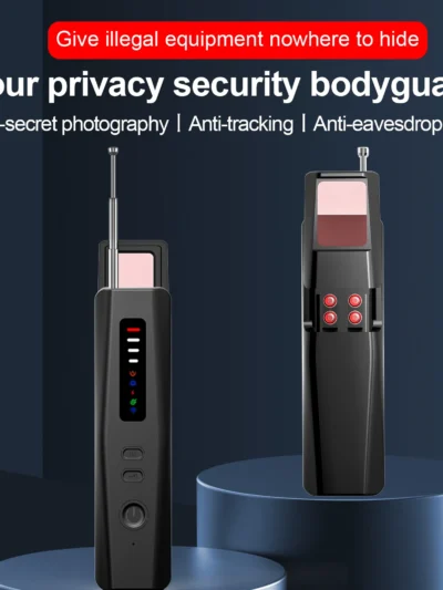 Hidden Camera Detector GPS Tracking Device Recording Listening Device Detector Hotel Car Hidden Bugging Camera Scanner