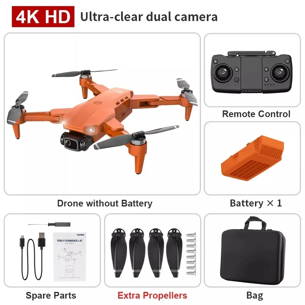 Drone L900 Pro 4K Professional 5G GPS HD Dual Camera Photography Brushless Foldable Quadcopter RC Distance 1.2KM Drones Toys - Image 9