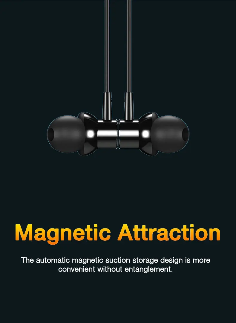 EARDECO 80 Hours Endurance Bluetooth Headphone with Microphone Wireless Headphones Bass Stereo Neckband Earphones Bluetooth 5.3 - Image 17