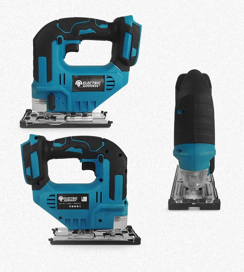 EG 3500RPM Cordless Electric Curved Saw 750W Rechargeable Electric Jig Saw Woodworking Cutting Power Tool for Makita 18V Battery - Image 16