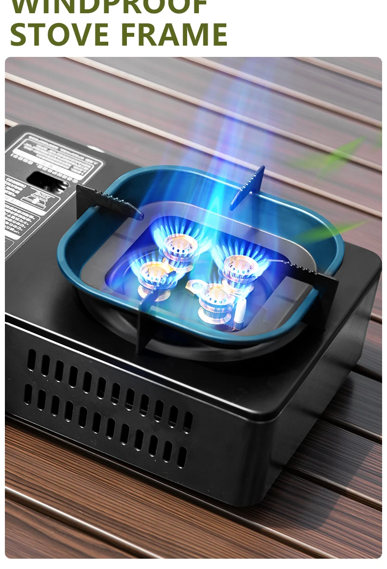 BISINNA Camping Gas Stove 5800W High Firepower Outdoor Portable Cassette Burner - Image 14