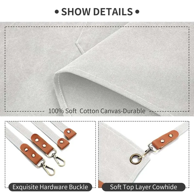 Household Canvas Apron Oil-proof - Image 15
