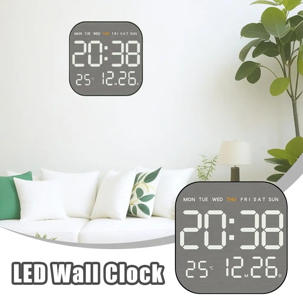 Mirror Brushed Finish Wall Clock Premium Feel Silent Wall Clock - Image 9
