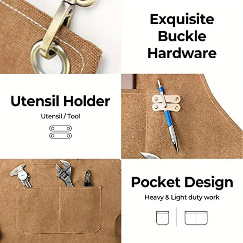 Household Canvas Apron Oil-proof - Image 13