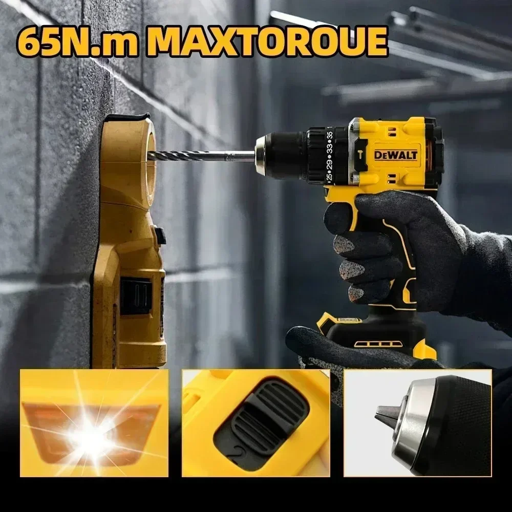 DEWALT DCD805 20V High - Performance Brushless Cordless Impact Drill & Screwdriver - Image 4