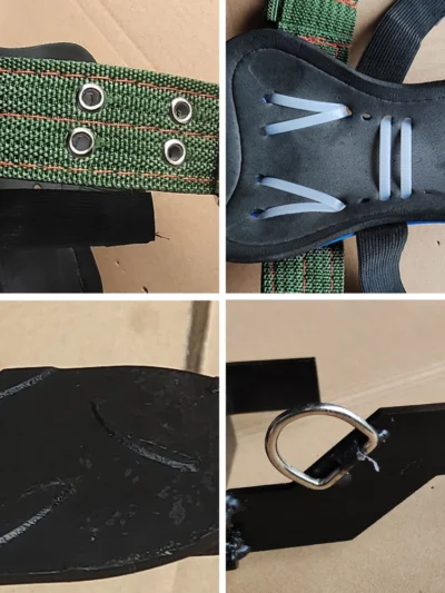 Tree Climbing Spikes Kit Load Capacity 350lbs Tree Climbing Set Adjustable