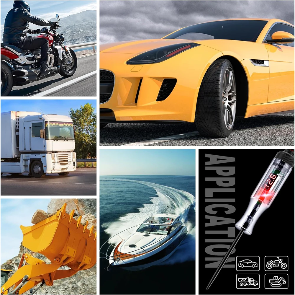 Car Truck Voltage Circuit Tester Auto 6V 24V Tools Car Diagnostic Probe Test Pen Light Bulb Electric Measuring Pen Tools - Image 22