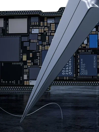 MECHANIC KA-11 Special Pointed Micrometer Tweezers Non-magnetic Anti-adsorption for Precision Electronic Component Flying Wire