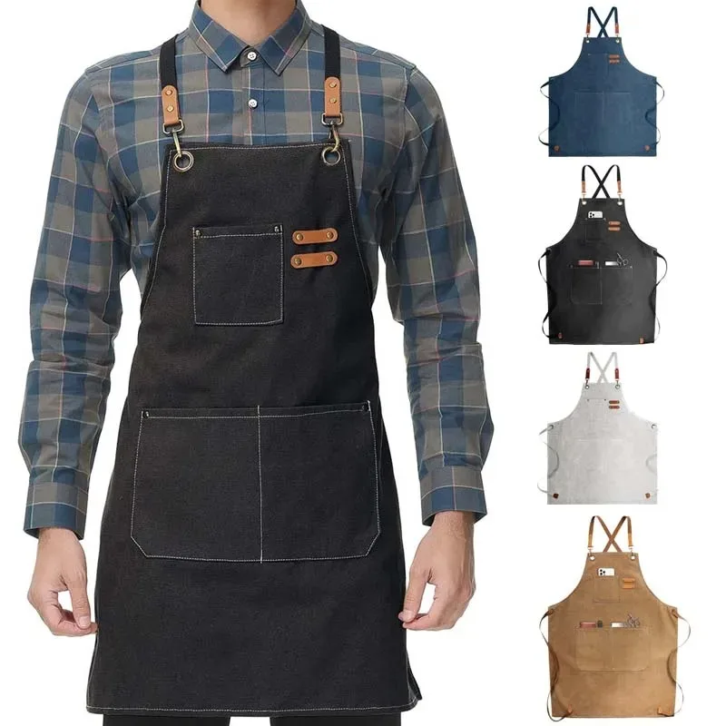 Household Canvas Apron Oil-proof - Image 11