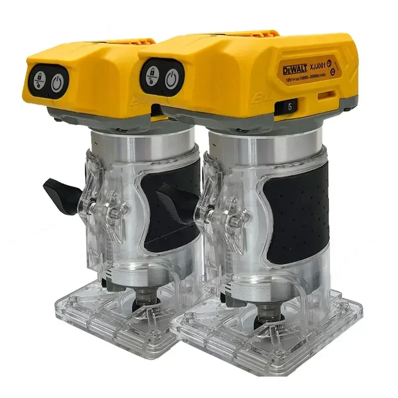 Dewalt Brushless Electric 33000RPM Trimmer Cordless Woodworking Trimming Machine Wood Router Milling Engraving Slotting Machine - Image 4