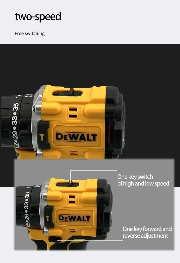 DEWALT DCD805 20V High - Performance Brushless Cordless Impact Drill & Screwdriver - Image 30