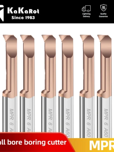 KaKarot MPR Boring Cutter for Boring Coated Carbide Mini Internal Lathe Turing Tool Copying Small Hole tungsten steel alloy