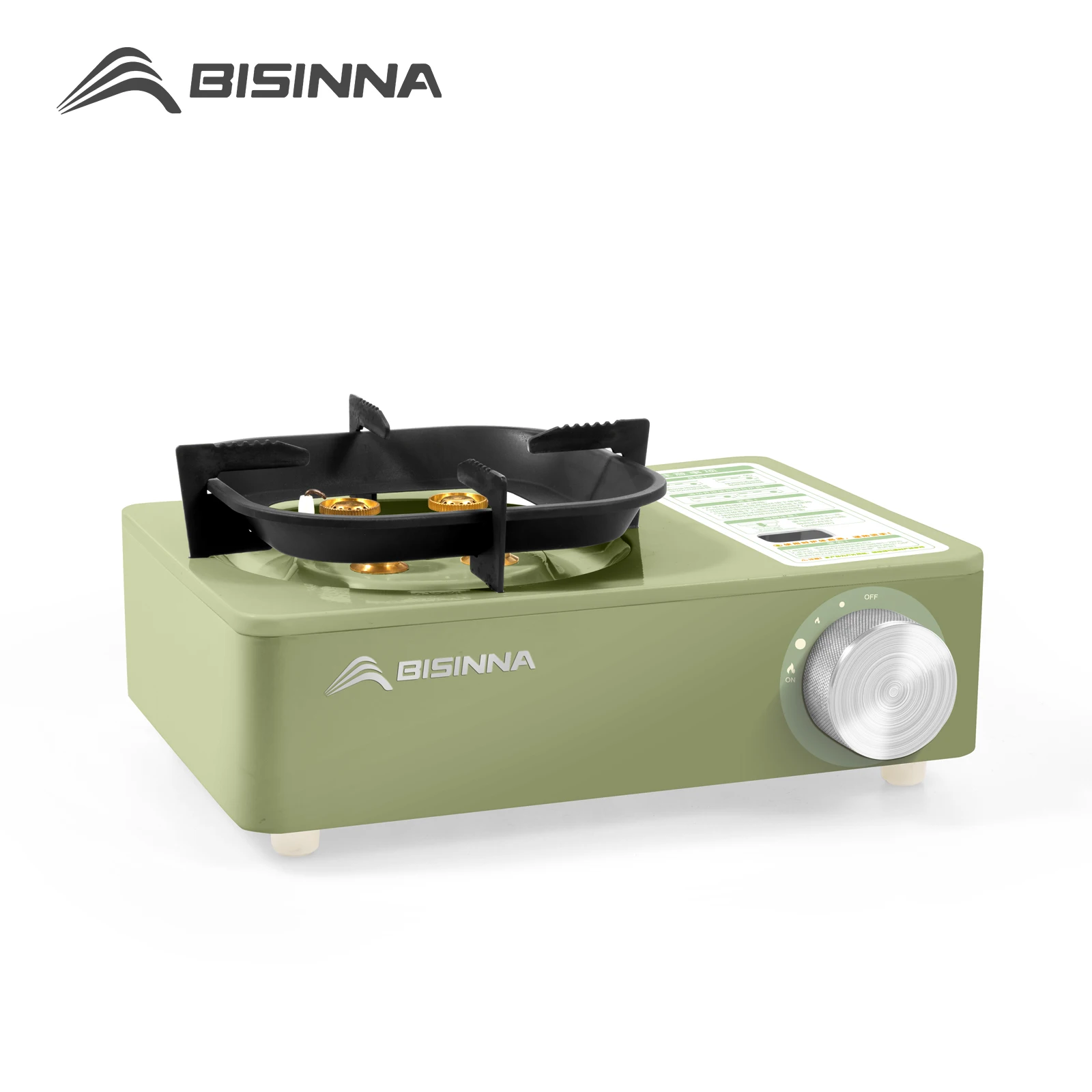 BISINNA Camping Gas Stove 5800W High Firepower Outdoor Portable Cassette Burner